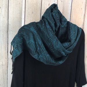 Teal Pashmina Scarf 🧣